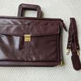 Burgundy Leather Brief Case/Tablet Case thumbnail image