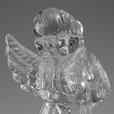 New Mikasa Herald Angelic Figurine with Violin  Lead Crystal, Germany thumbnail image 2