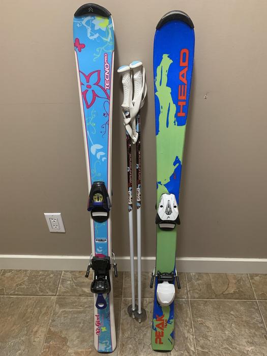 Children's Skiis and Boots display photo