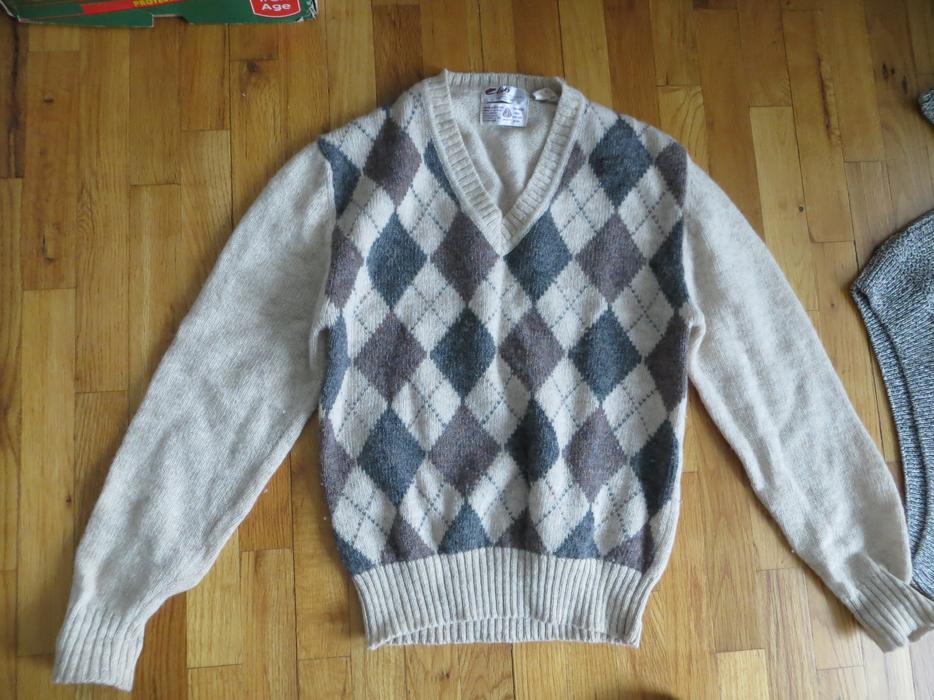 Men's Sweaters - Wool - Wool Blend - Cotton Blend - 100% Cotton display photo