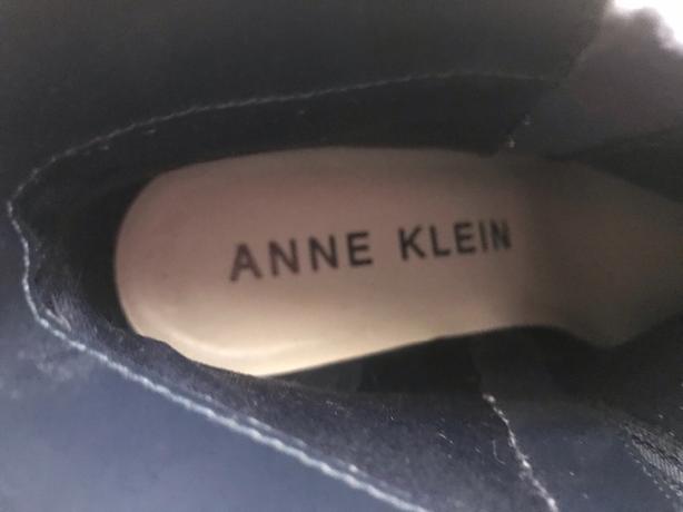 Blue suede boots by Anne Klein image 4