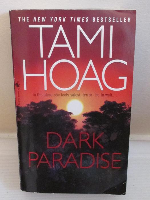 Tami Hoag Paperback Books display photo