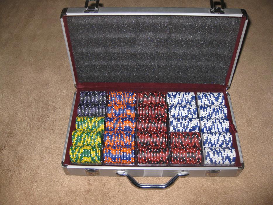 Full Set of Jackpot Casino Chips display photo
