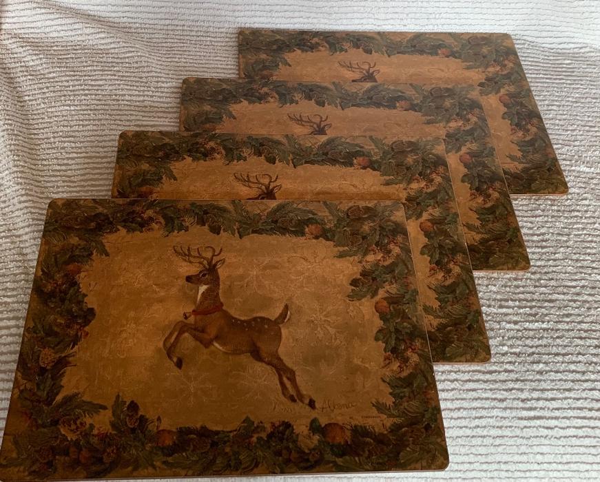 Placemats display photo