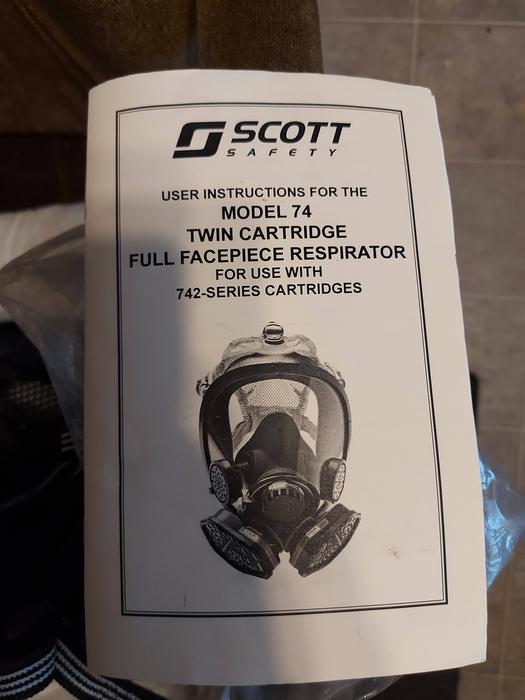 Scott 3m faceshields display photo