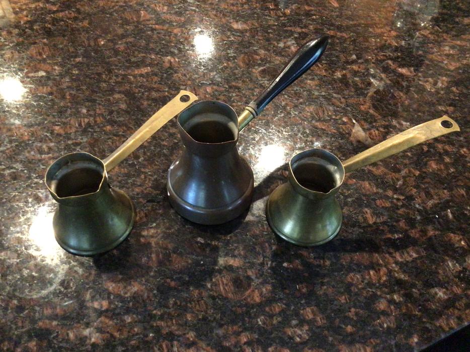 TURKISH COFFEE POTS display photo