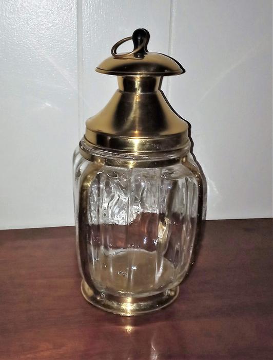 Glass and Brass Musical Humidor display photo