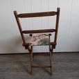 Antique Fold Up Doll Chair thumbnail image 3