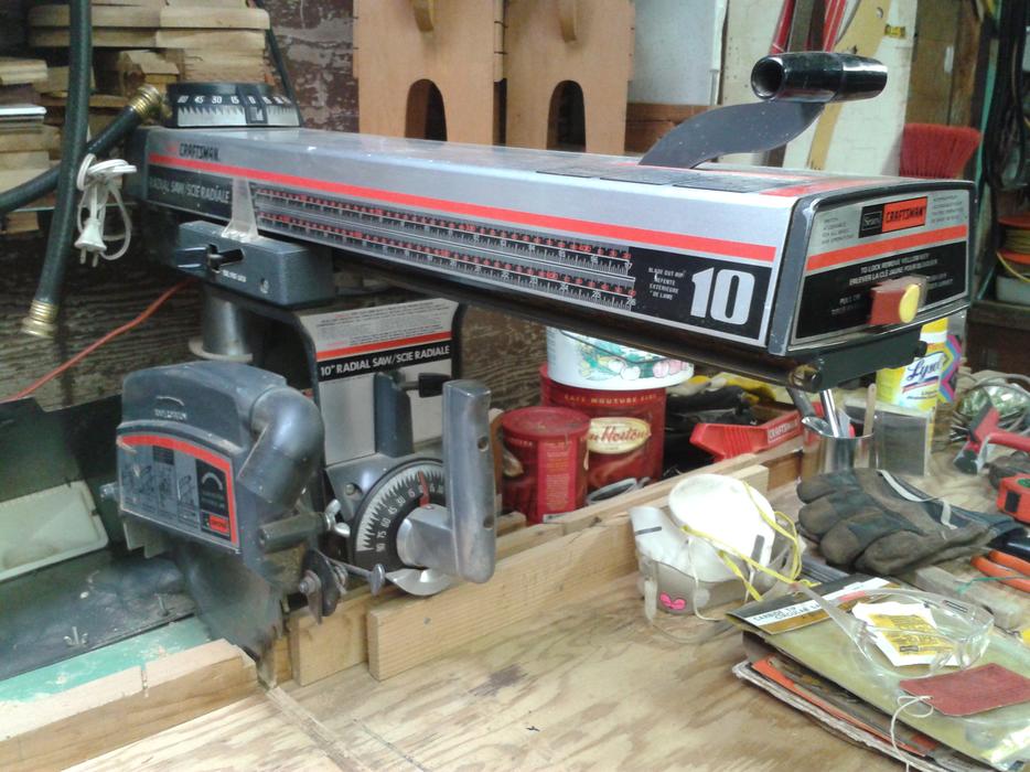 Radial Arm Saw display photo