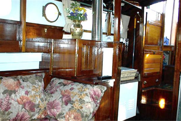 FOR SALE: 1931 Teak & Mahogany 38-foot yacht. Registered Heritage Vessel image 2