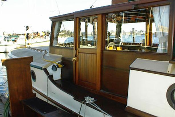 FOR SALE: 1931 Teak & Mahogany 38-foot yacht. Registered Heritage Vessel image 6