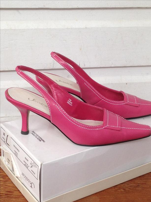 Pink Slingbacks image 2