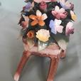 CAPODIMONTE FLOWERS IN A WHEELBARROW thumbnail image 4